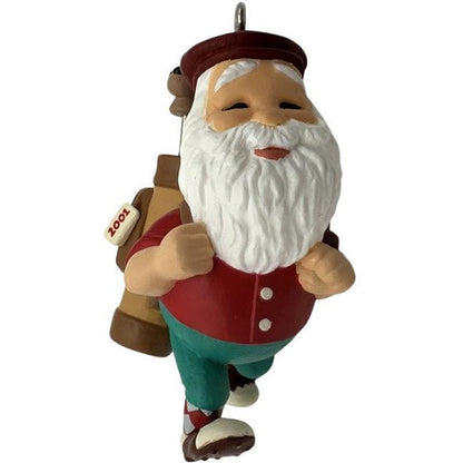 2001 Santa's Day Off Hallmark Ornament (Golf) QX2872