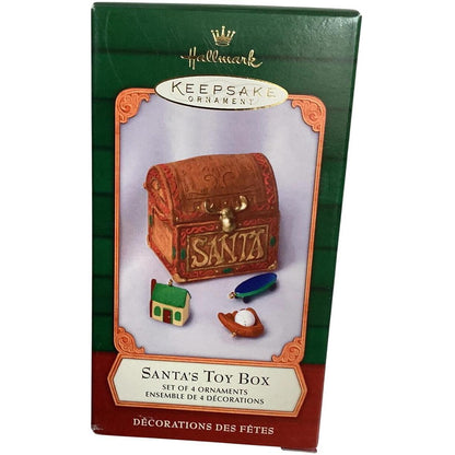 2001 Santa's Toy Box Hallmark Ornament (Toys and Games) QXI5392