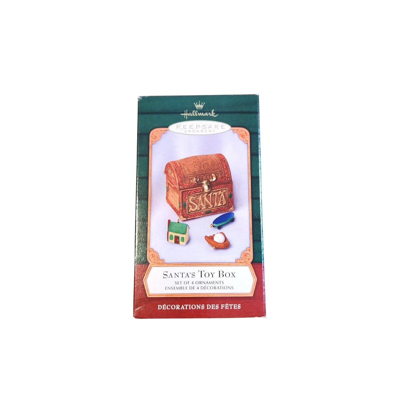 2001 Santa's Toy Box Hallmark Ornament (Toys and Games) QXI5392 Image2