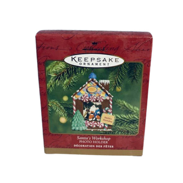 2001 Santa's Workshop Hallmark Ornament (Photo Holder) QX2812