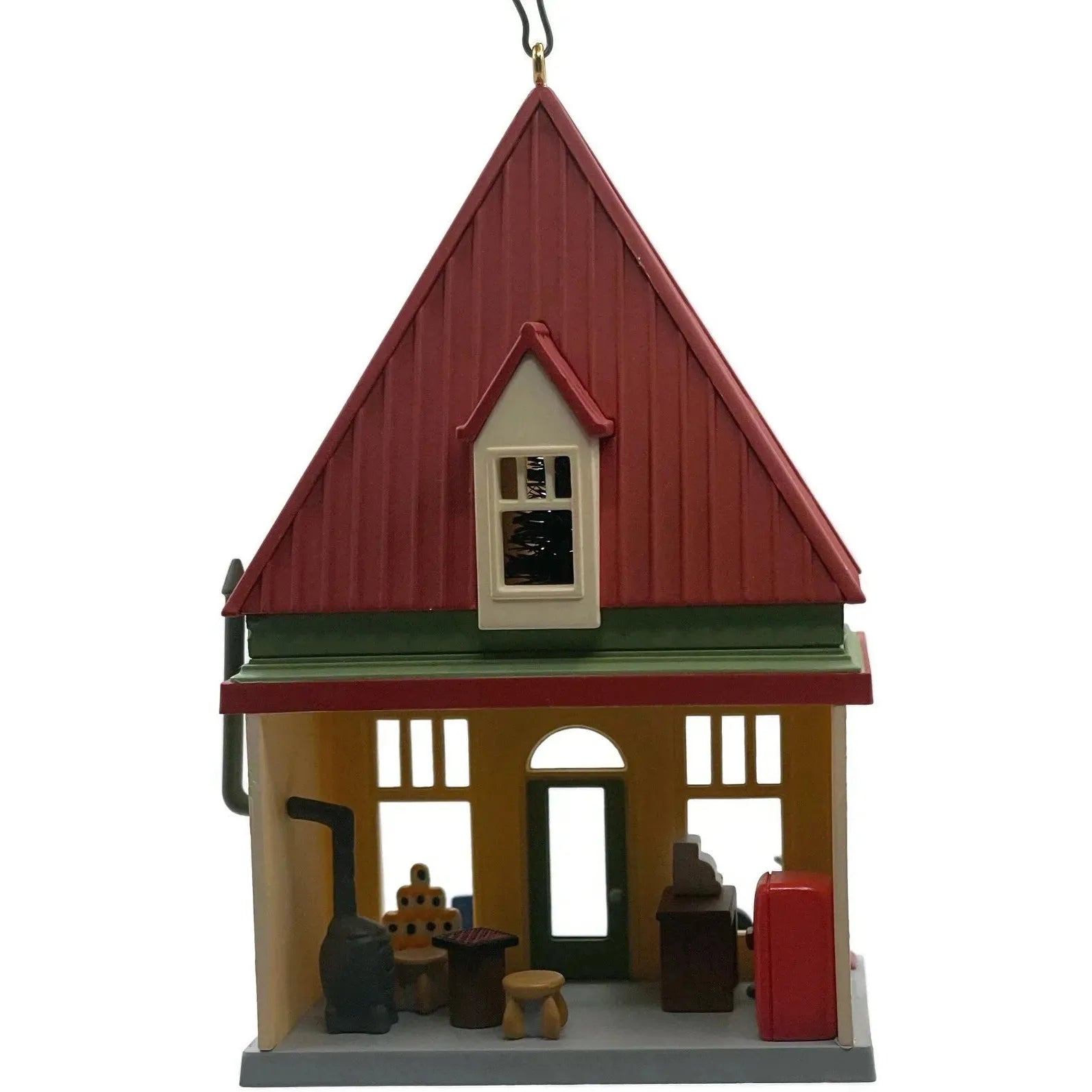 2001 Service Station Hallmark Ornament (Nostalgic Houses and Shops) QX8045