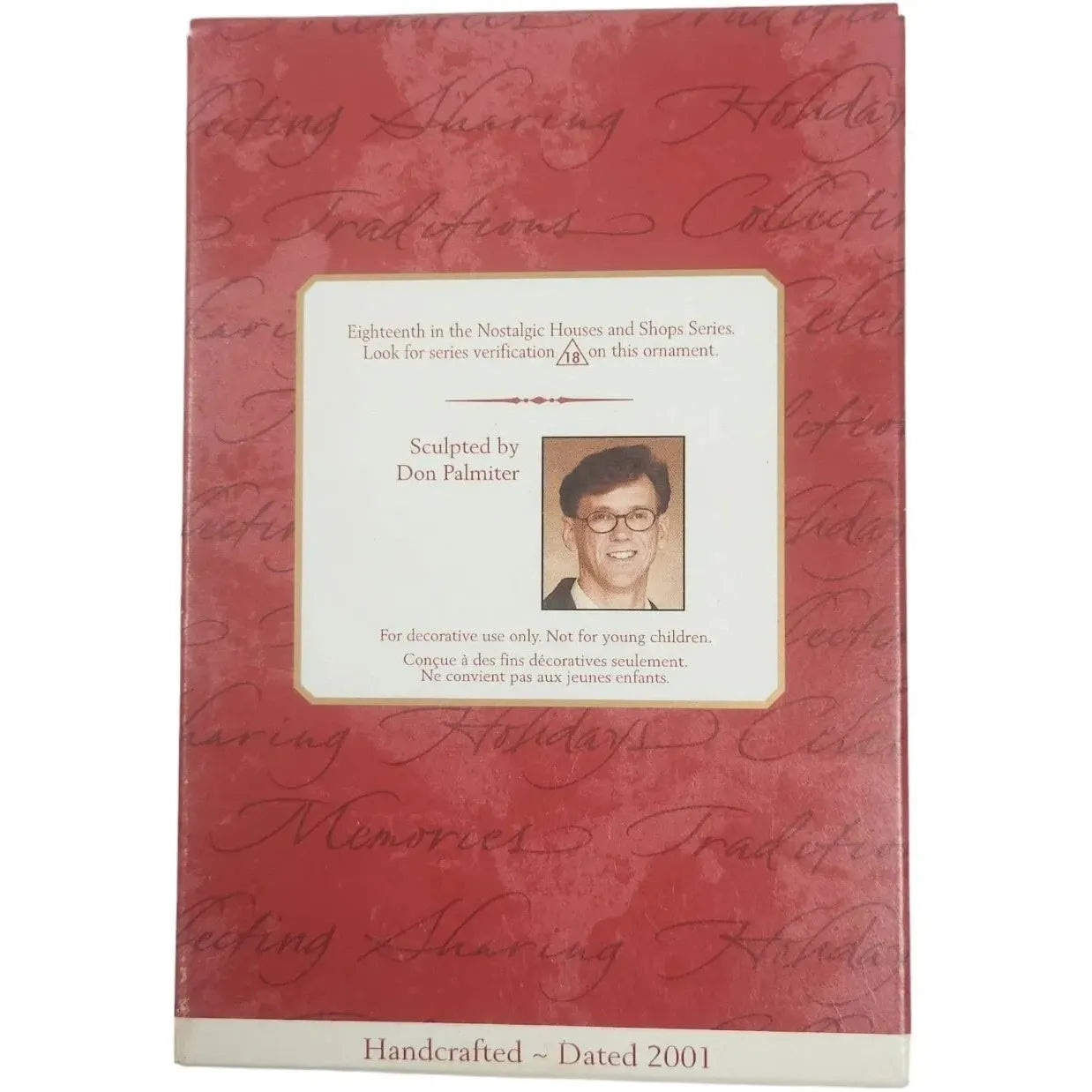 2001 Service Station Hallmark Ornament (Nostalgic Houses and Shops) QX8045