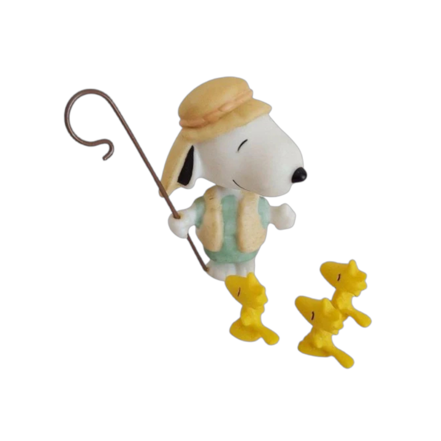 2001 Shepherd and His "Flock" Hallmark Ornament (Peanuts) QPC4050