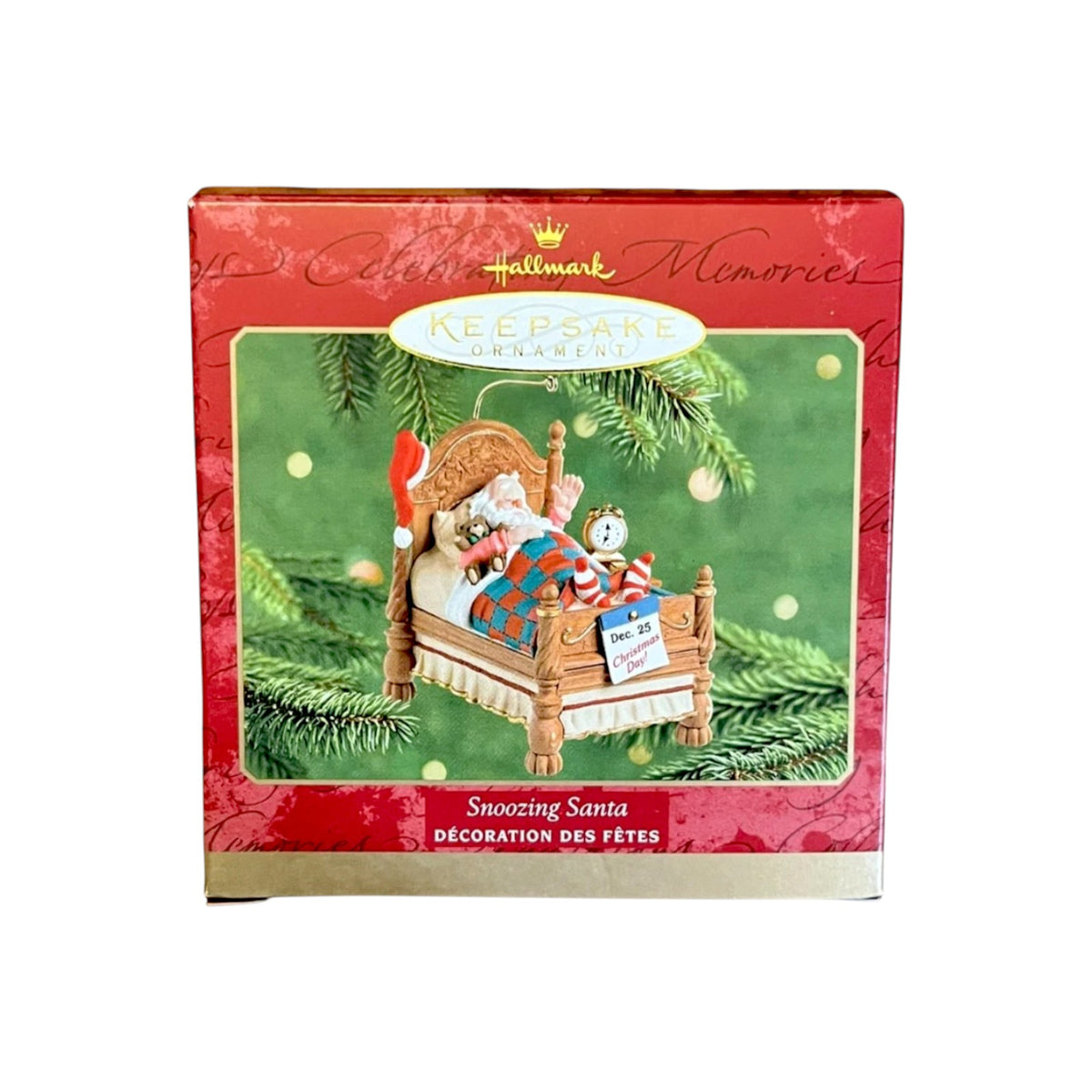 2001 Snoozing Santa (Santa Claus)