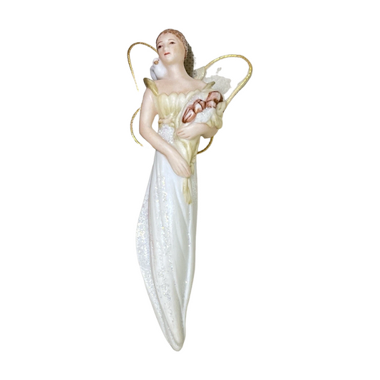 2001 Snow Blossom Hallmark Ornament (Angel) QX8494 Image1