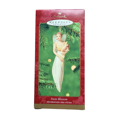 2001 Snow Blossom Hallmark Ornament (Angel) QX8494 Image2