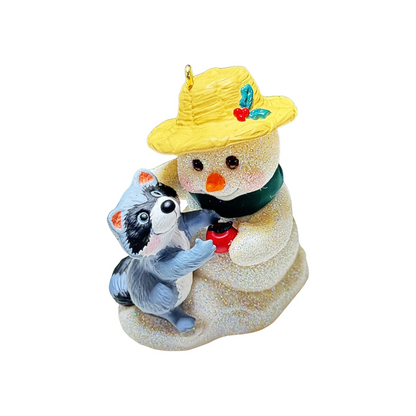 2001 Snow Buddies Hallmark Ornament (Snow Buddies) QX6972 Image1