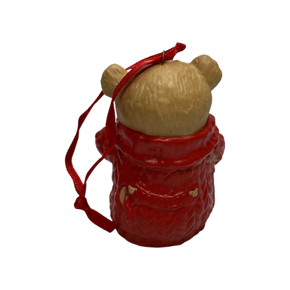 2001 Snuggly Sugar Bear Bell Hallmark Ornament (Teddy Bear) QX8922 Image4