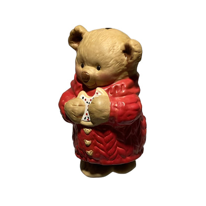 2001 Snuggly Sugar Bear Bell Hallmark Ornament (Teddy Bear) QX8922