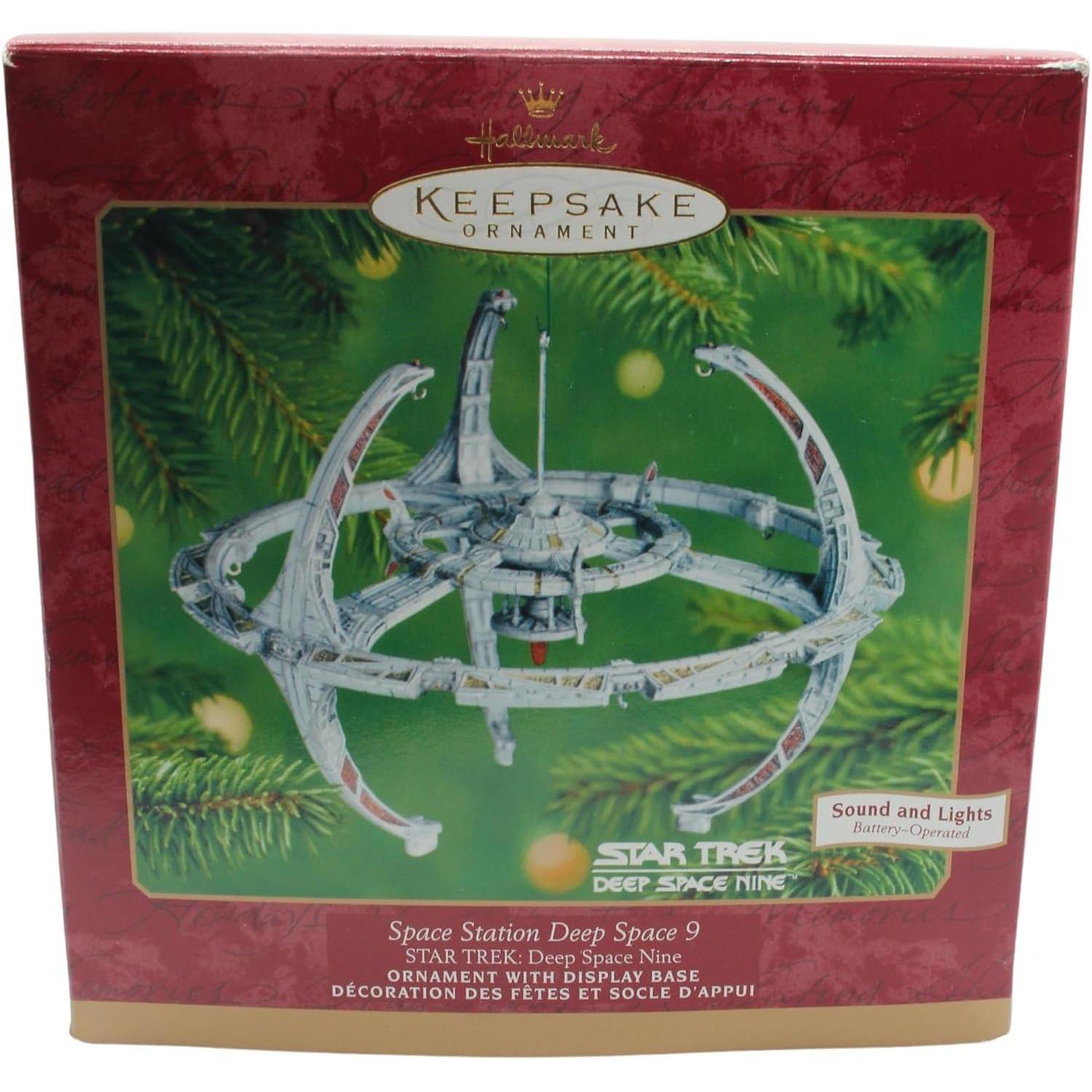 2001 Space Station Deep Space 9 Hallmark Ornament (Star Trek) QX6065