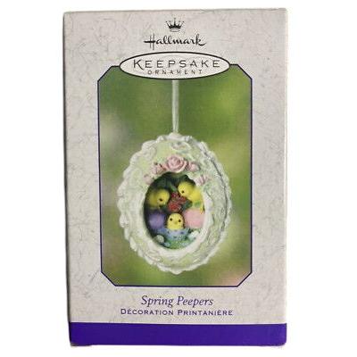 2001 Spring Peepers Hallmark Ornament (Easter) QEO8543