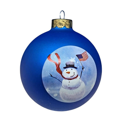 2001 Star and Stripes Forever! Hallmark Ornament (Ball) QHB2892 Image1