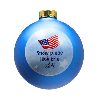 2001 Star and Stripes Forever! Hallmark Ornament (Ball) QHB2892 Image3