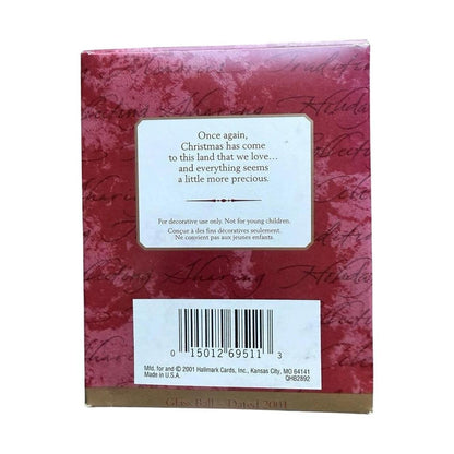 2001 Star and Stripes Forever! Hallmark Ornament (Ball) QHB2892 Image4