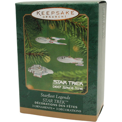 2001 Starfleet Legends Hallmark Ornament (Star Trek) QXM5325
