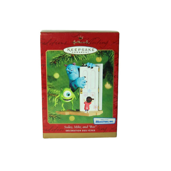 2001 Sully, Mike, and "Boo" Hallmark Ornament (Monsters, Inc.) QXI6145