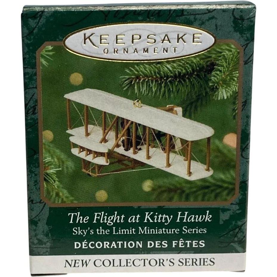 2001 The Flight at Kitty Hawk Hallmark Ornament (Sky's the Limit Miniature) QXM5215
