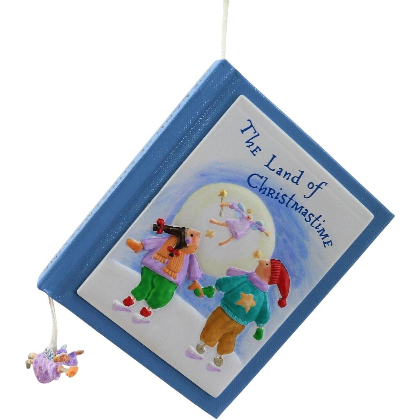 2001 The Land of Christmastime Hallmark Ornament (Story Book) QX8282