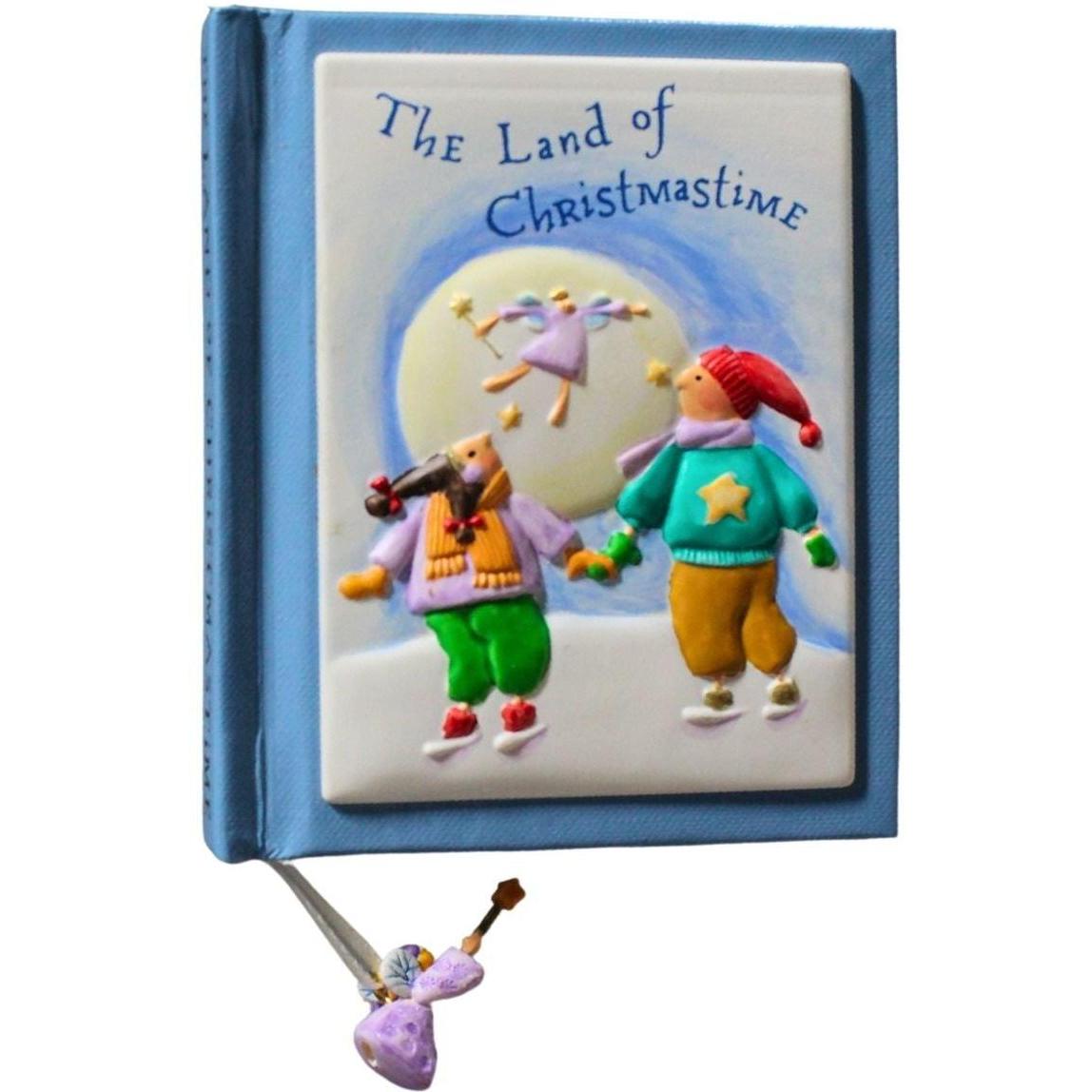 2001 The Land of Christmastime Hallmark Ornament (Story Book) QX8282