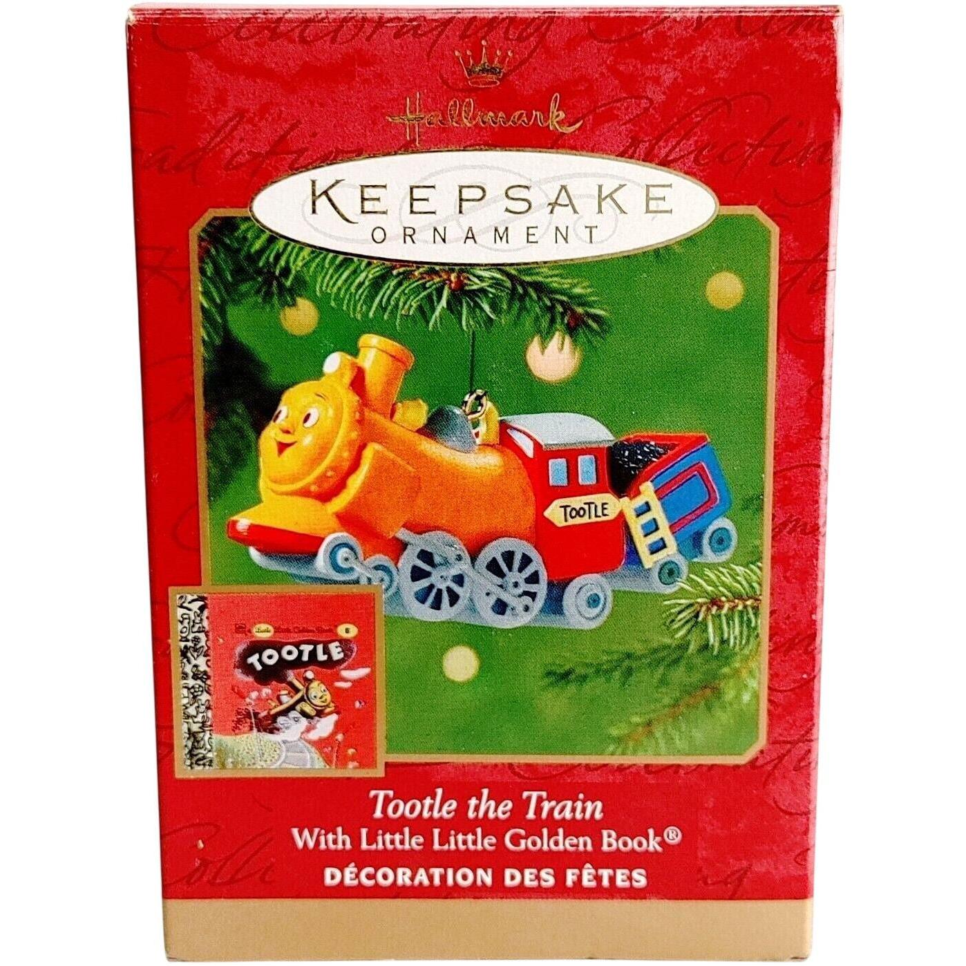 2001 Tootle the Train Hallmark Ornament (Little Golden Books) QX6052