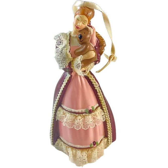 2001 Victorian Barbie with Cedric Bear Hallmark Ornament (Barbie) QXI6952