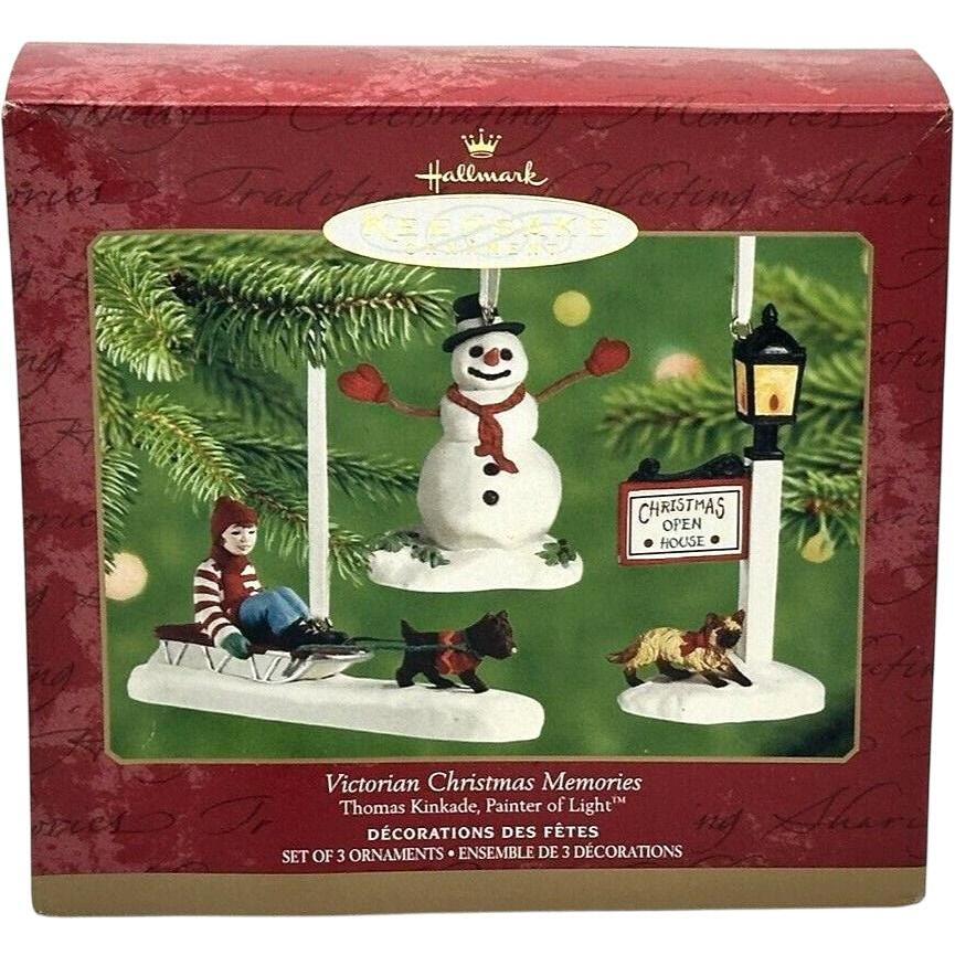 2001 Victorian Christmas Hallmark Ornament (Thomas Kinkade) QX8292