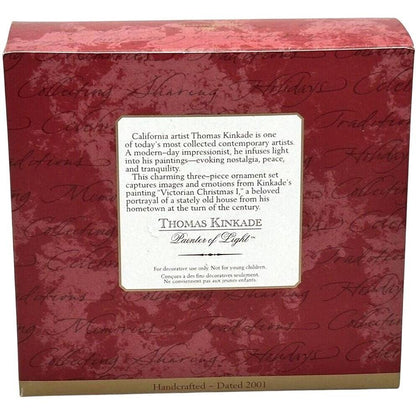 2001 Victorian Christmas Hallmark Ornament (Thomas Kinkade) QX8292