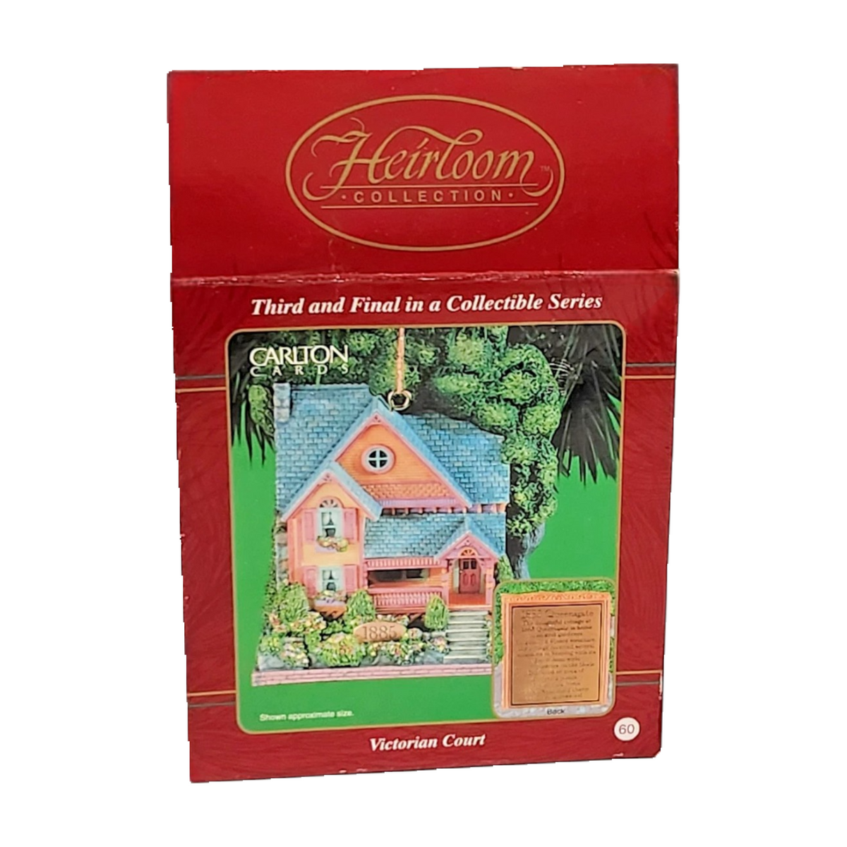 2001 Victorian Court (Buildings & Houses) Carlton Cards Heirloom Ornament CXOR-103E Image2