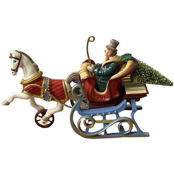 2001 Victorian Sleigh Hallmark Ornament (Sleigh) QX8855