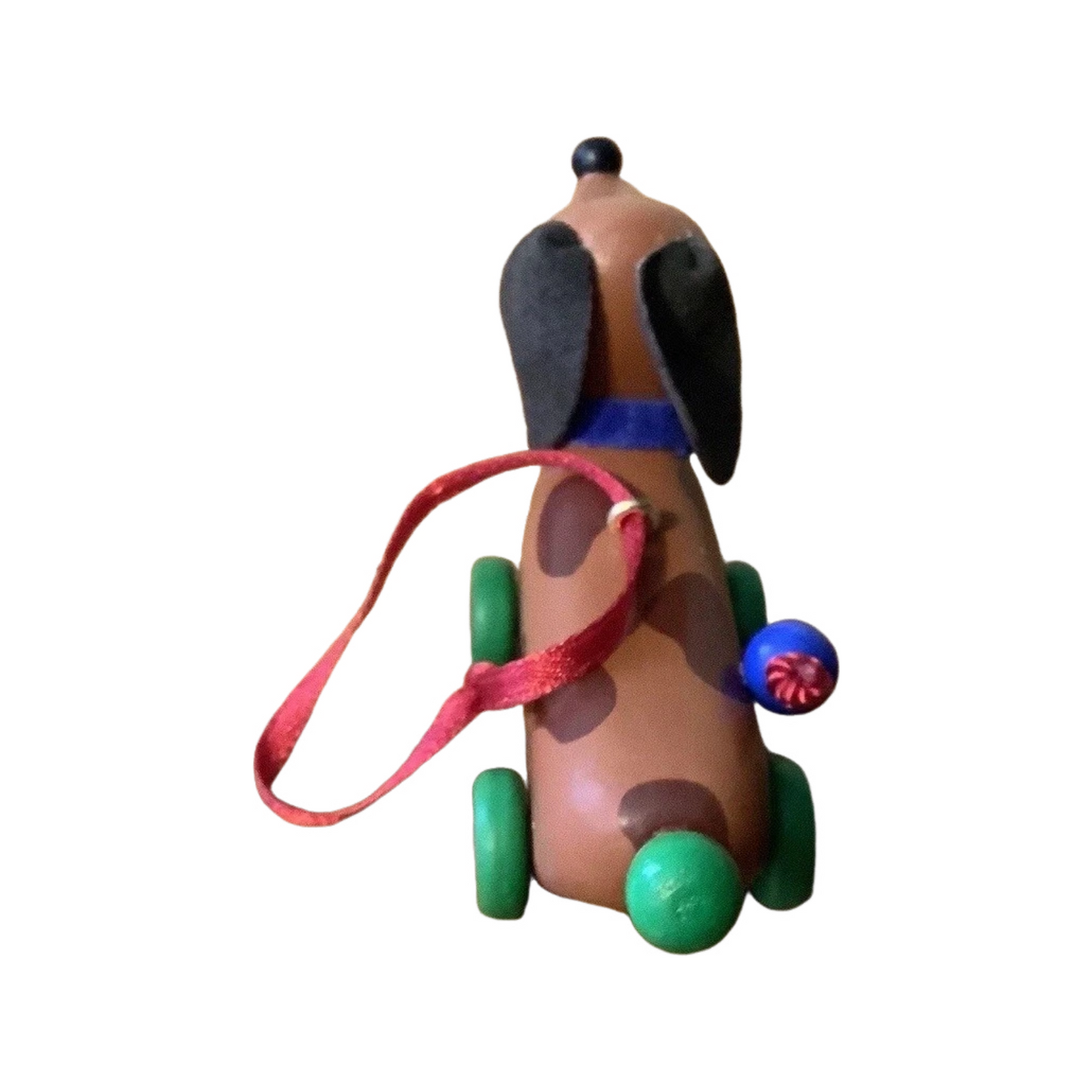 2001 Waggles Hallmark Ornament (Wooden Pull Toys) QX8945 Image3