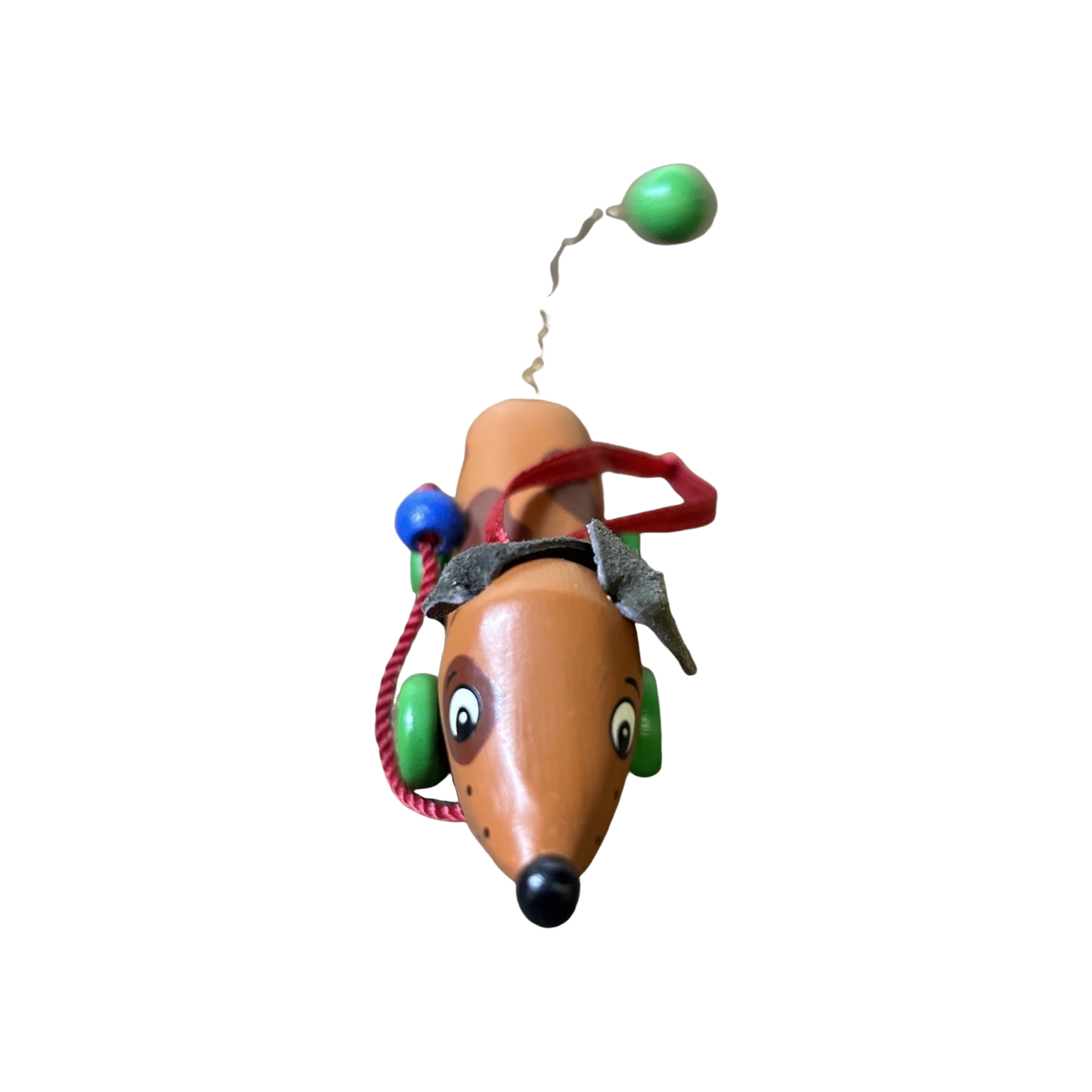 2001 Waggles Hallmark Ornament (Wooden Pull Toys) QX8945 Image4