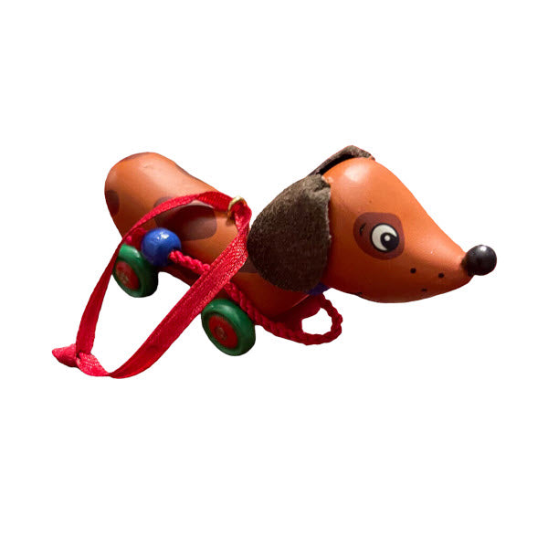 2001 Waggles Hallmark Ornament (Wooden Pull Toys) QX8945