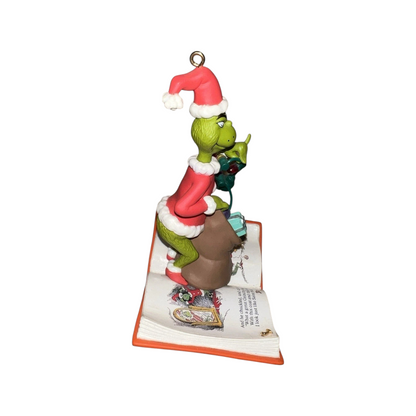2001 What a Grinchy Trick! Hallmark Ornament (The Grinch) QXI6405