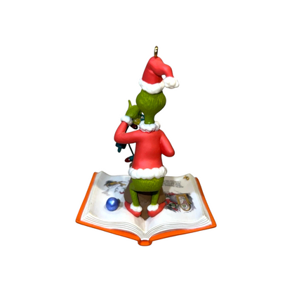 2001 What a Grinchy Trick! Hallmark Ornament (The Grinch) QXI6405