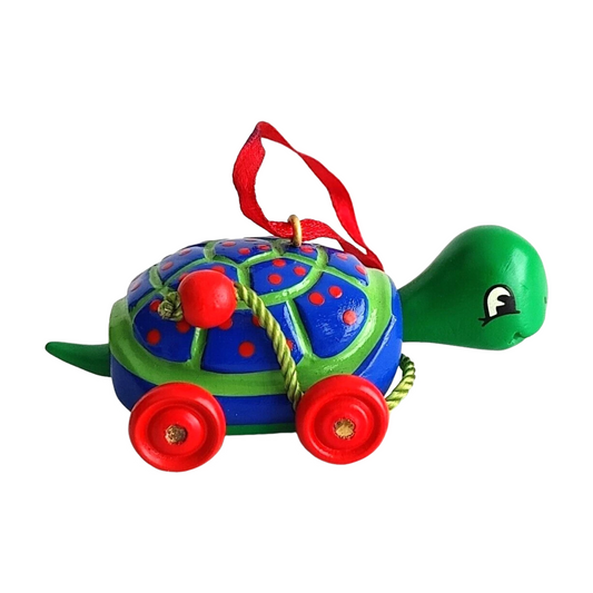 2001 Wiggles Hallmark Ornament (Wooden Pull Toys) QX8955 Image1