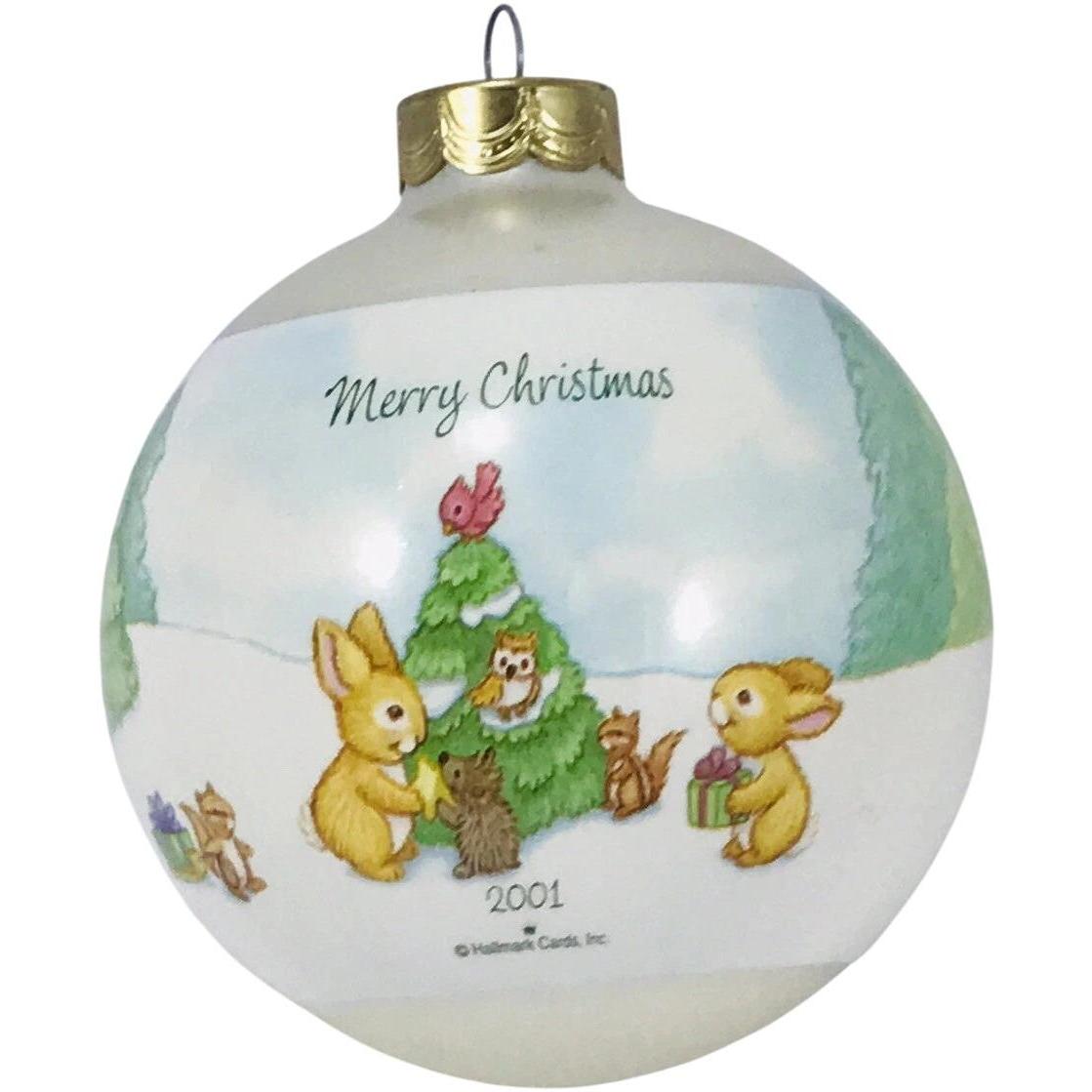 2001 Winter Friends Hallmark Ornament (Ball) QX2242