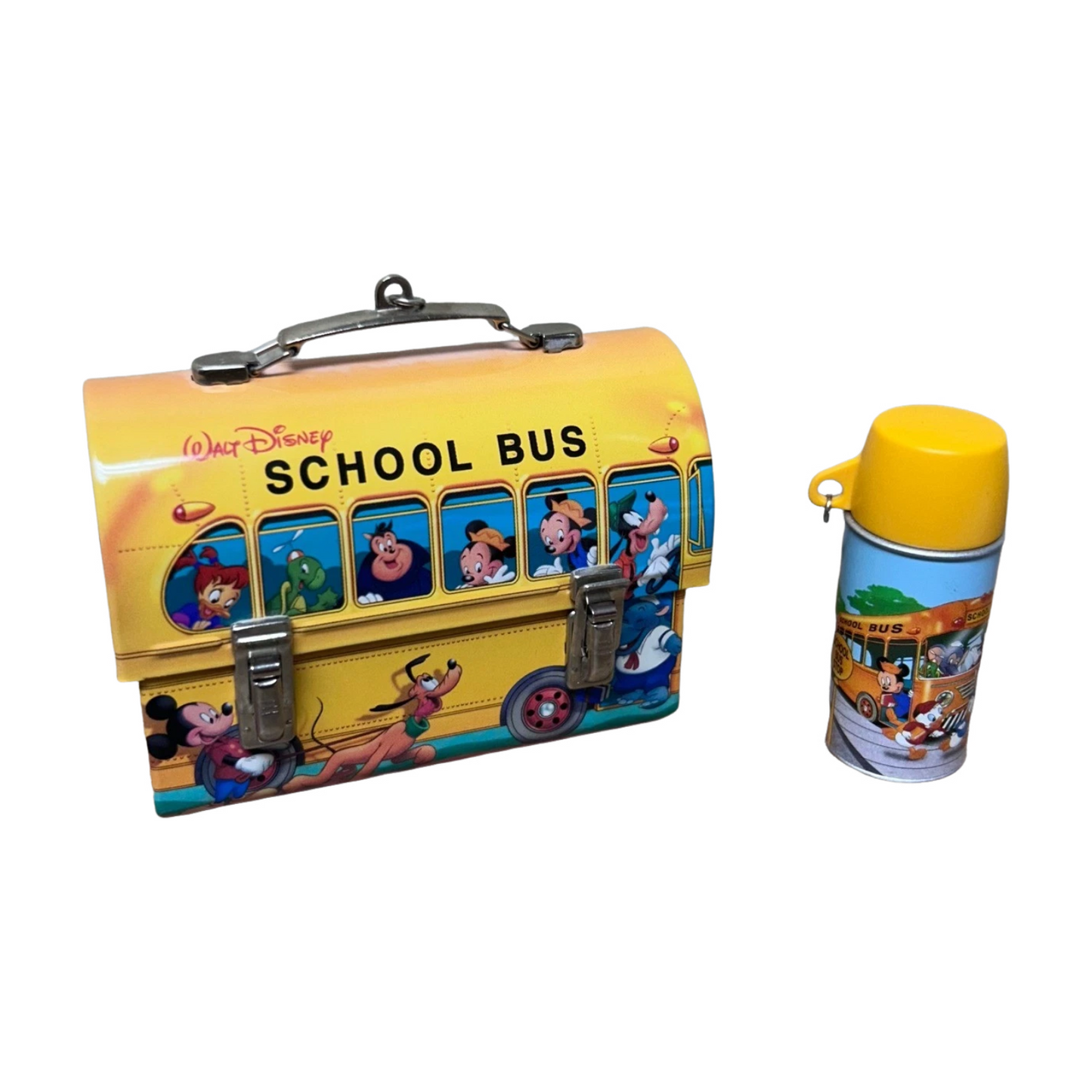 2001Disney's School Bus Lunch Box Hallmark Ornament (Mickey Mouse & Friends) QXD4115 Image1