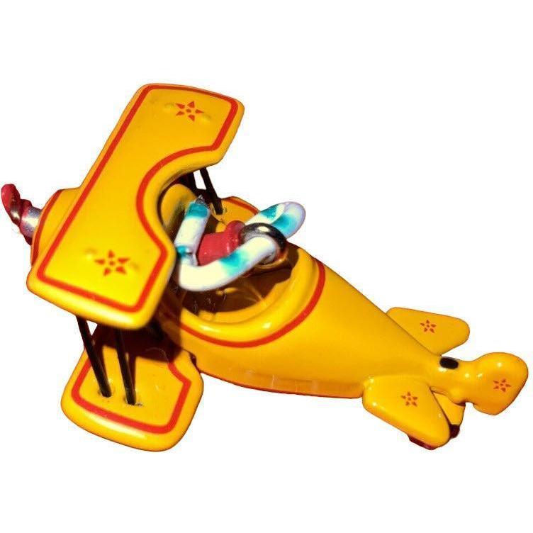 2002 1930 Custom Biplane Hallmark Ornament (Miniature Kiddie Car Classics) QXM4333