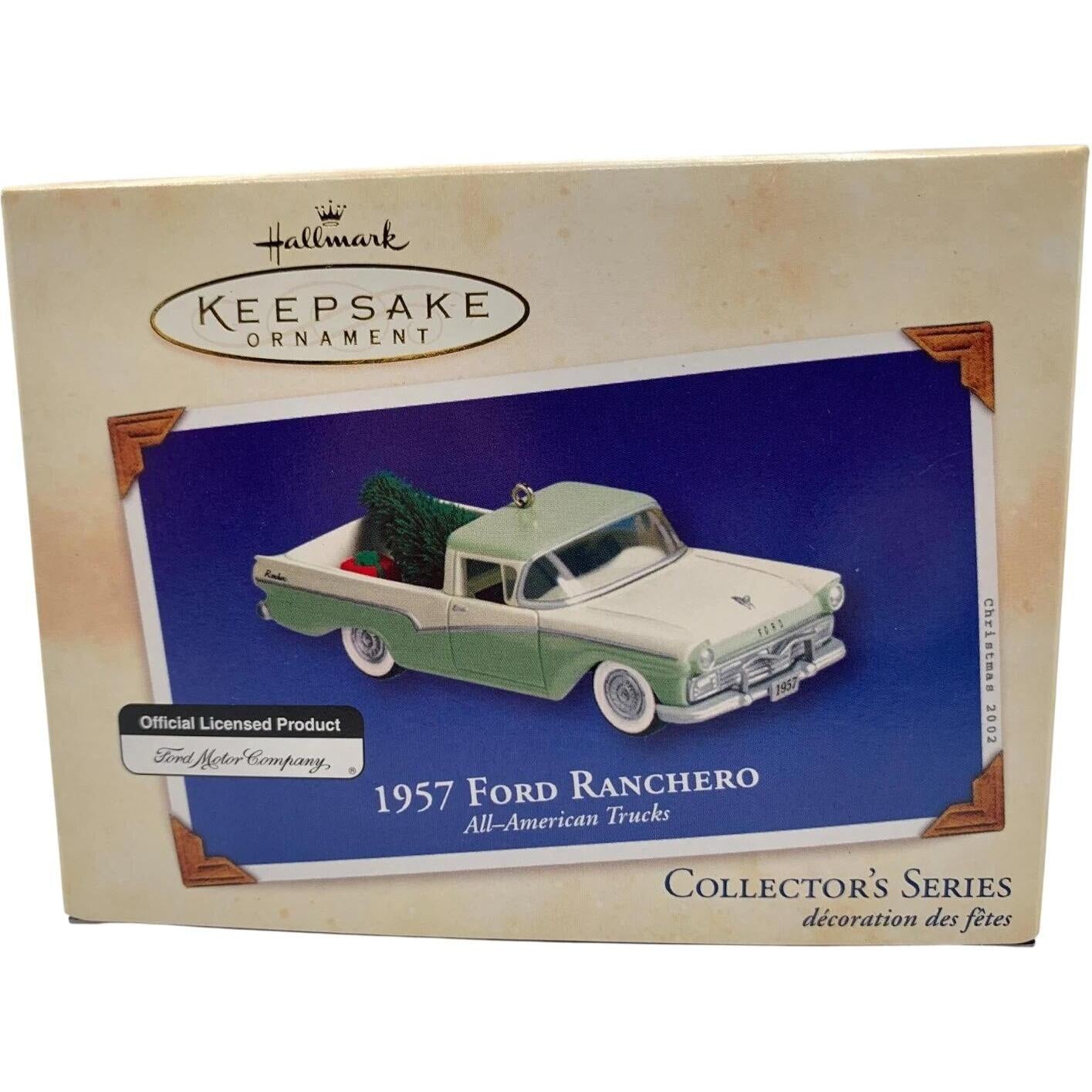 2002 1957 Ford Ranchero Hallmark Ornament (All-American Trucks) QX8066