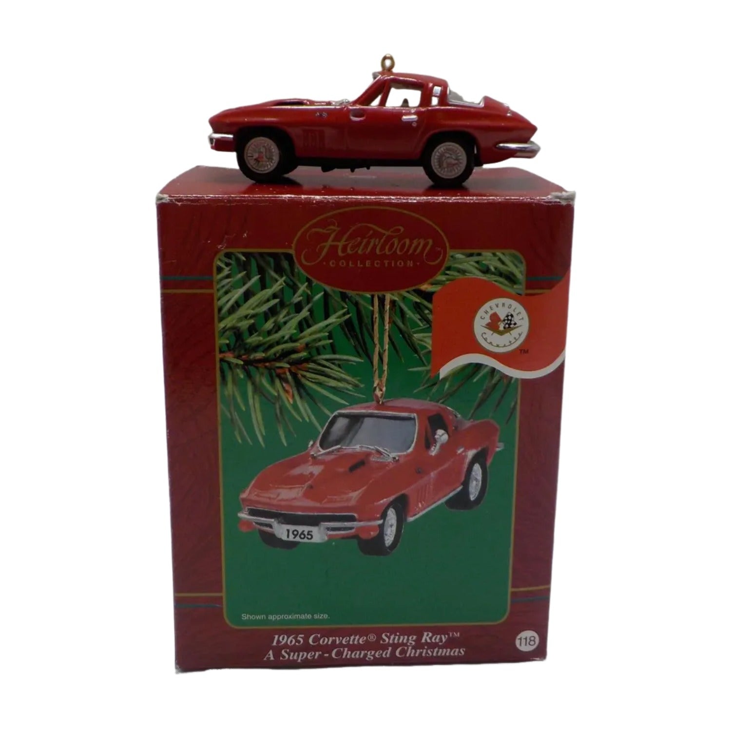 2002 1965 Corvette Sting Ray Carlton Cards Ornaments (Vehicle) CXOR-141T
