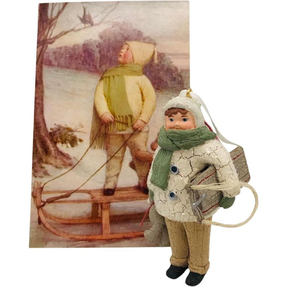 2002 A Winter's Ride Hallmark Ornament (Memories of Christmas) QP1416