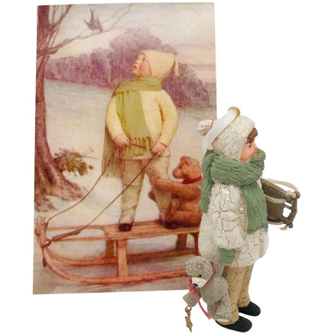 2002 A Winter's Ride Hallmark Ornament (Memories of Christmas) QP1416