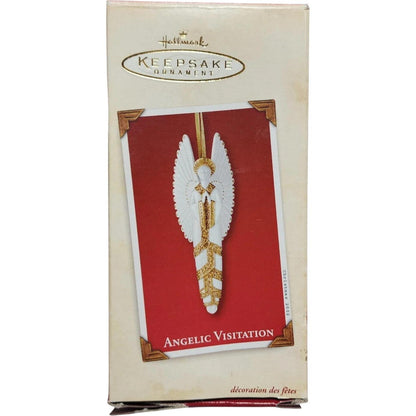 2002 Angelic Visitation Hallmark Ornament (Angel) QX2853