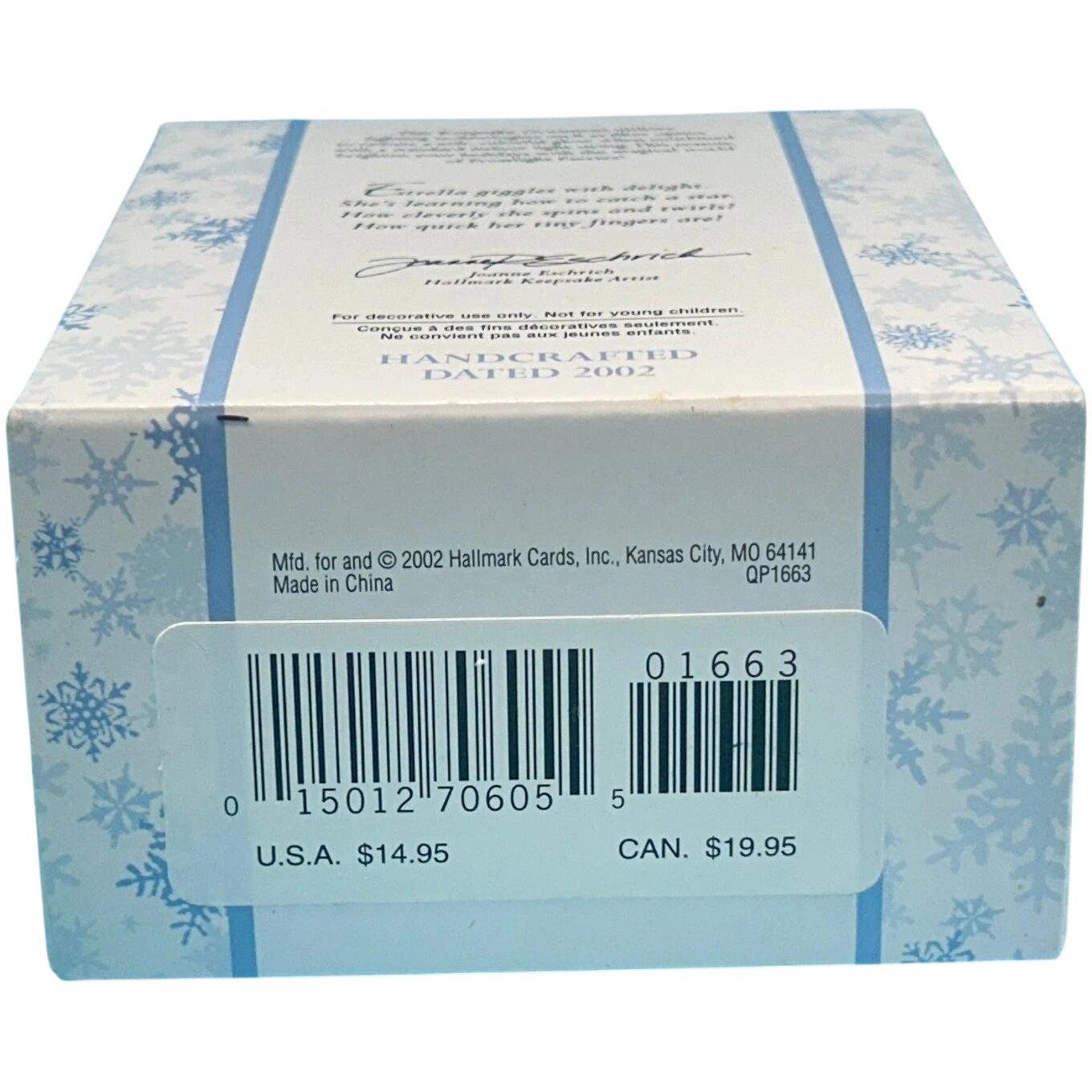 2002 Baby Estrella Hallmark Ornament (Frostlight Faeries) QP1663