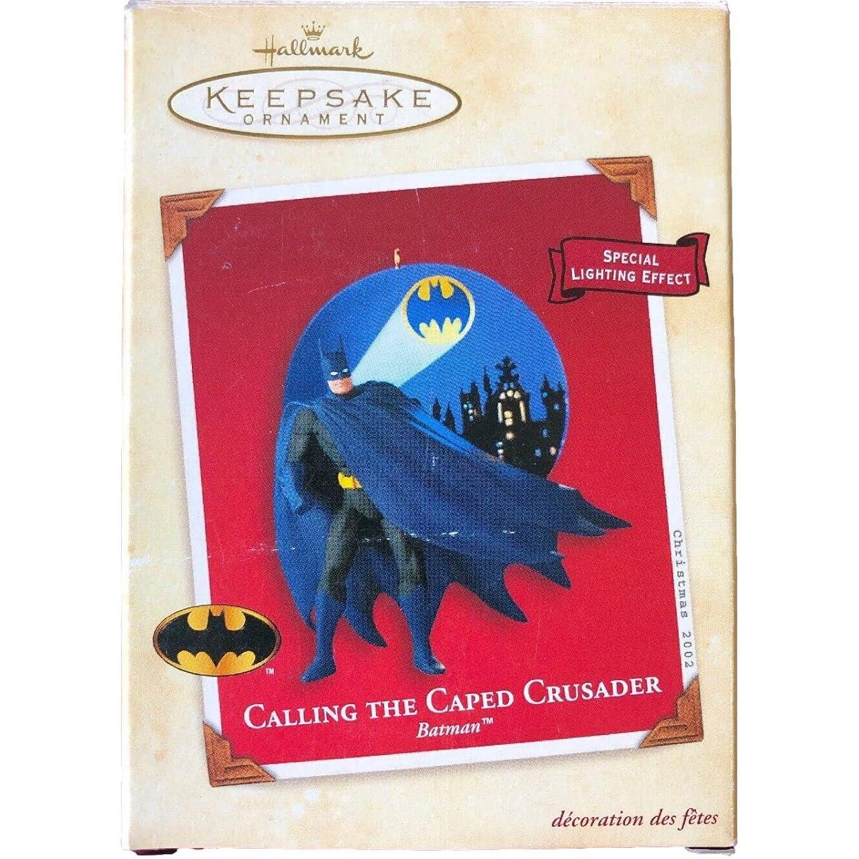 2002 Calling the Caped Crusader Hallmark Ornament (Super Heroes) QXI8856