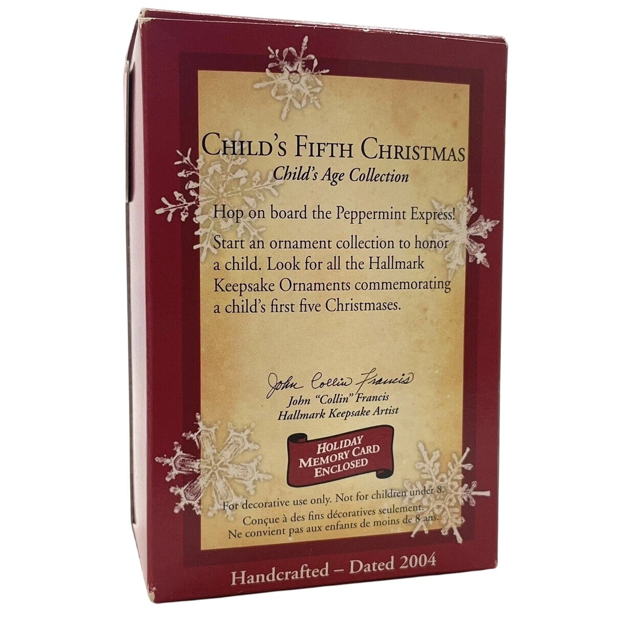 2002 Child's Fifth Christmas (Child's Age Collection)