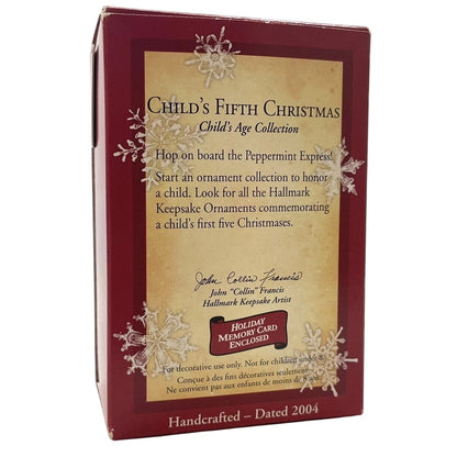 2002 Child's Fifth Christmas (Child's Age Collection)