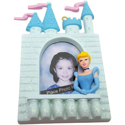 2002 Disney Cinderella Photo Holder Hallmark Ornament (Photo Holder) QXD4956