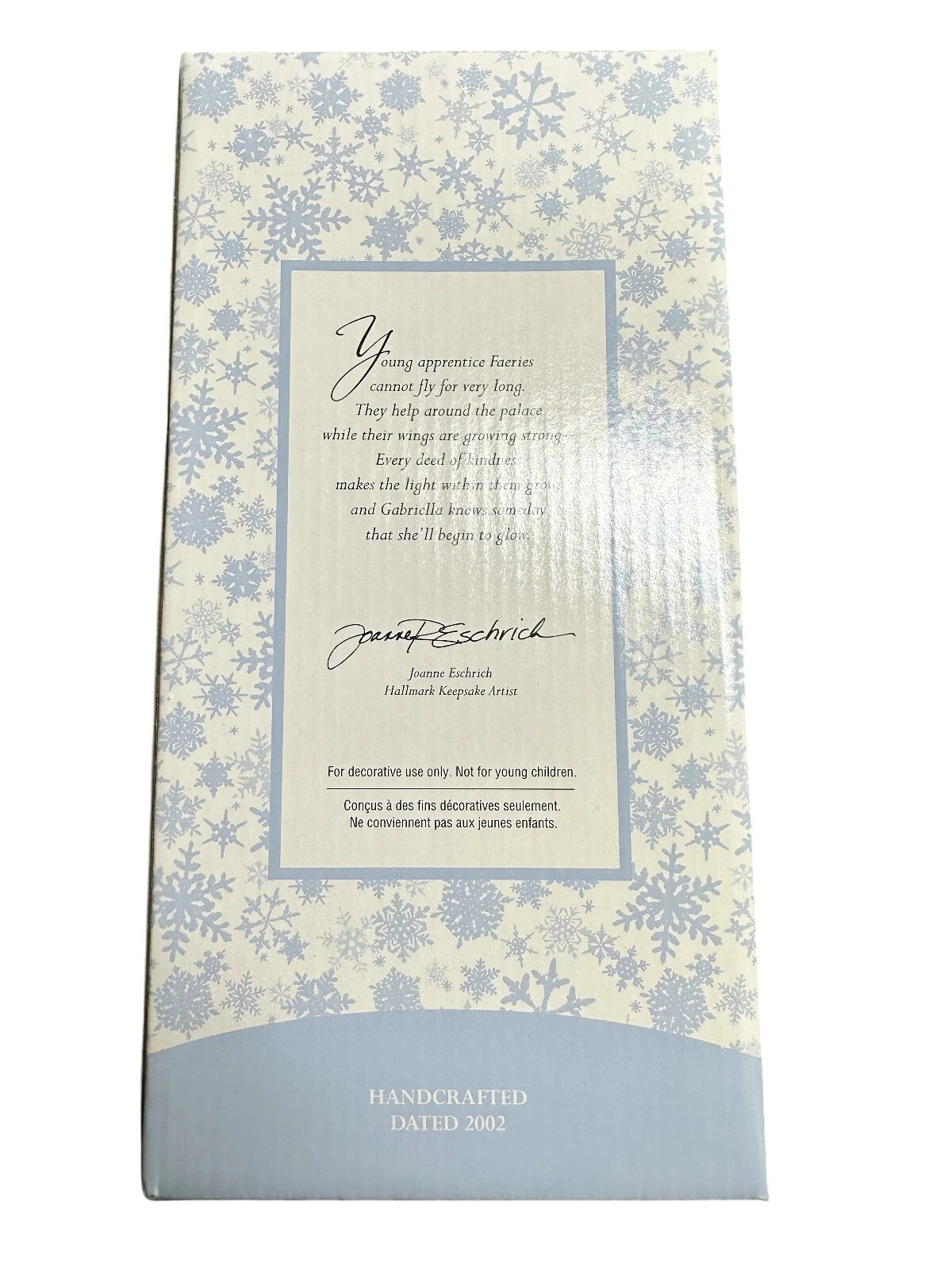 2002 Faerie Gabriella (Frostlight Faeries Collection)