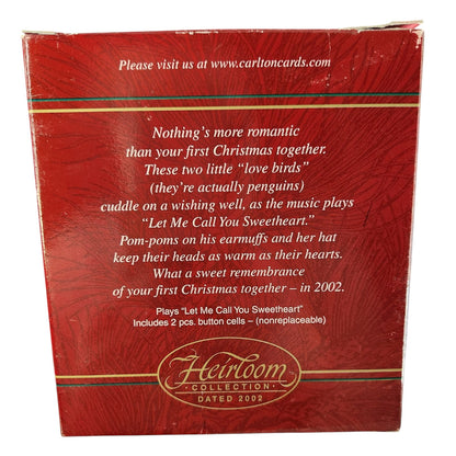 2002 First Christmas Together Carlton Cards Ornaments (Penguins) CXOR-006G